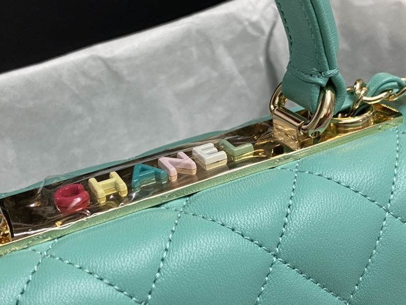 Ch**el top handle bags